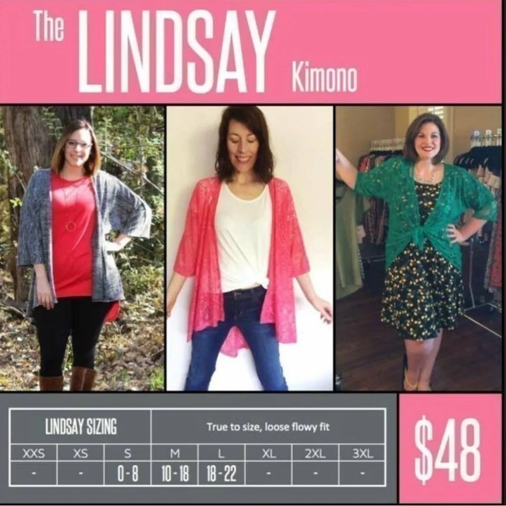 New Lularoe Lindsay, Large